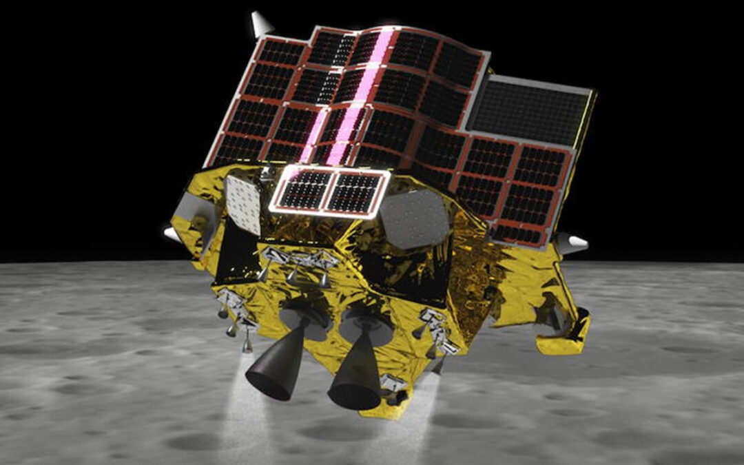 Il lander lunare giapponese Moon Sniper conquista la Luna ma perde potenza