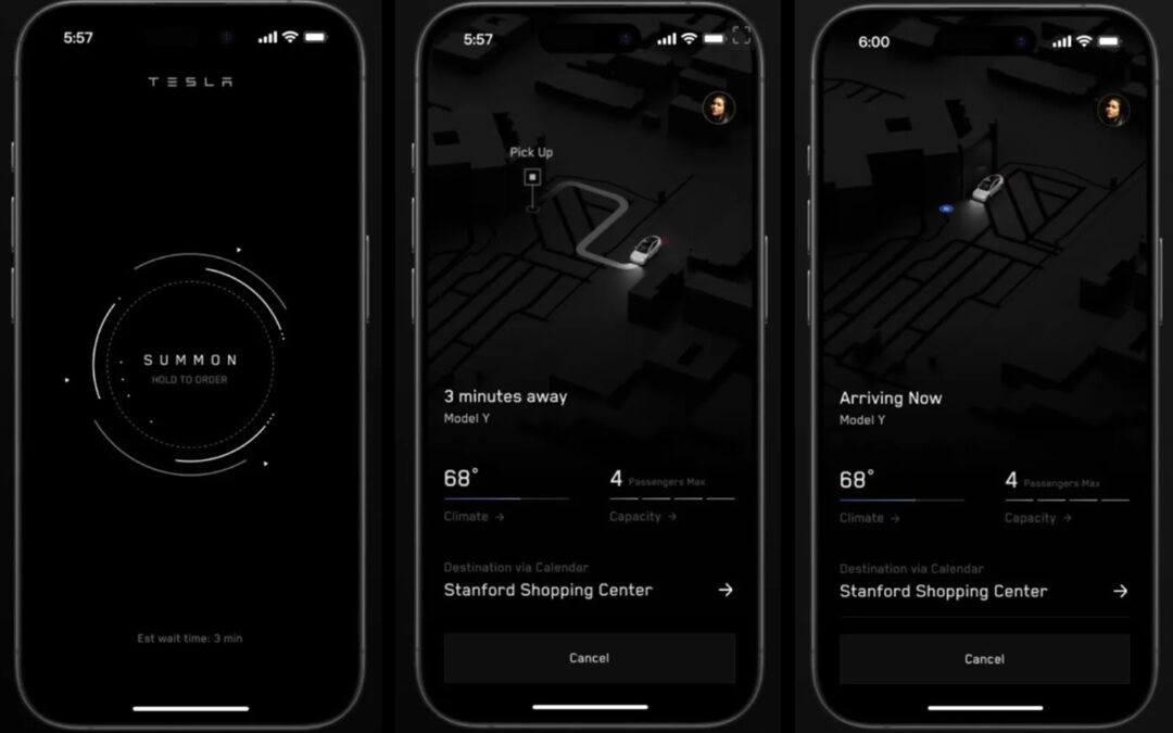 Tesla sfida Uber: ecco la nuova app per la mobilità autonoma