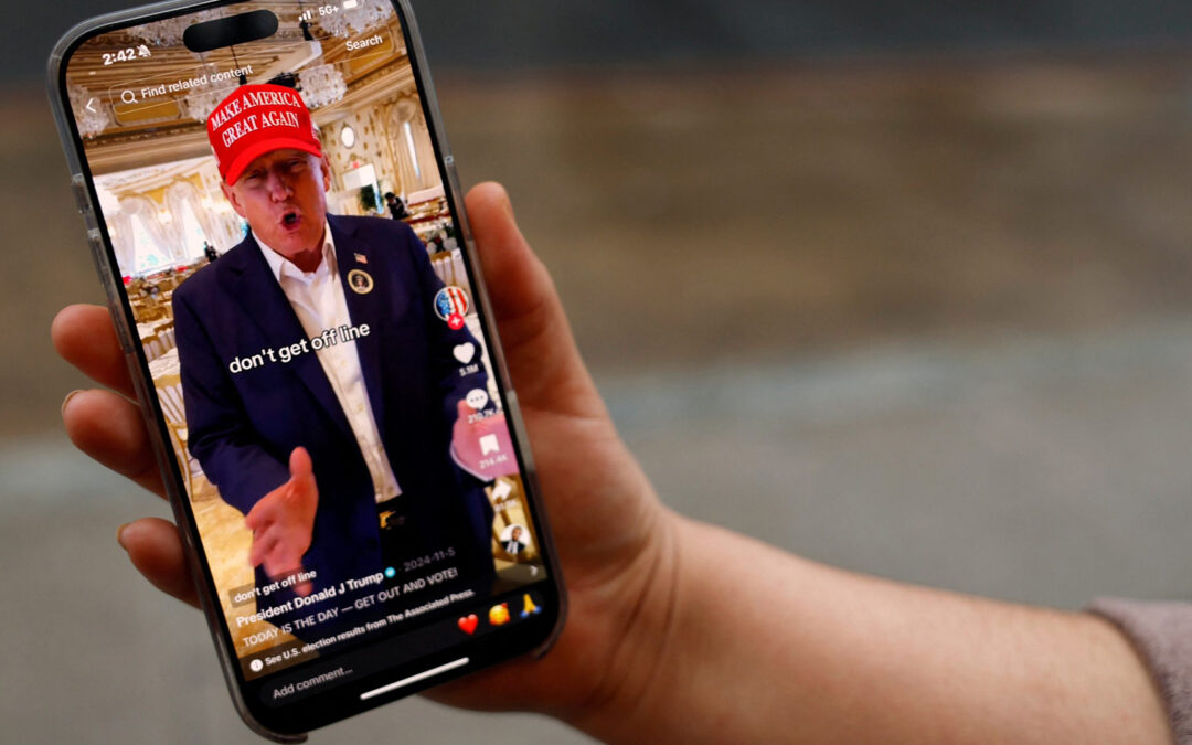 TikTok torna online negli USA e ringrazia Trump