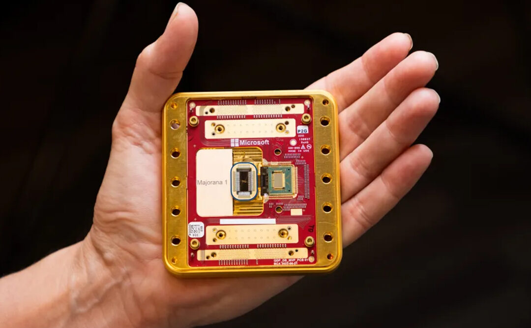 Microsoft rivoluziona il quantum computing col chip Majorana 1