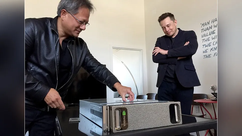 elon musk jensen huang spaceX